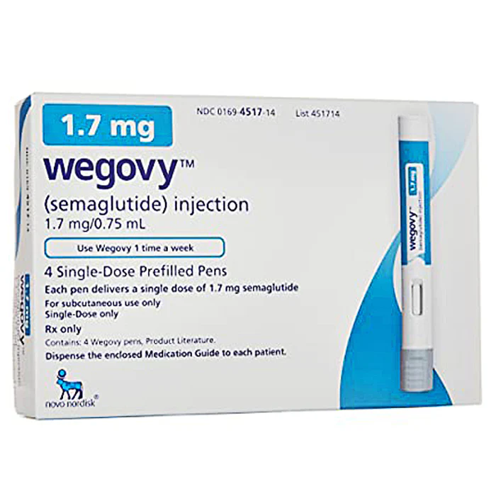 Wegovy 1.7 mg box Wegovy 1.7 mg Box
